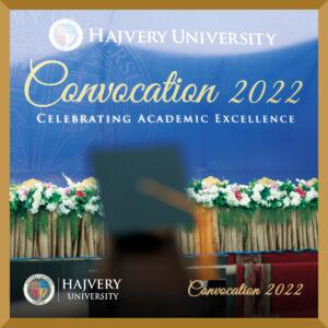 Hajvery University Convocation